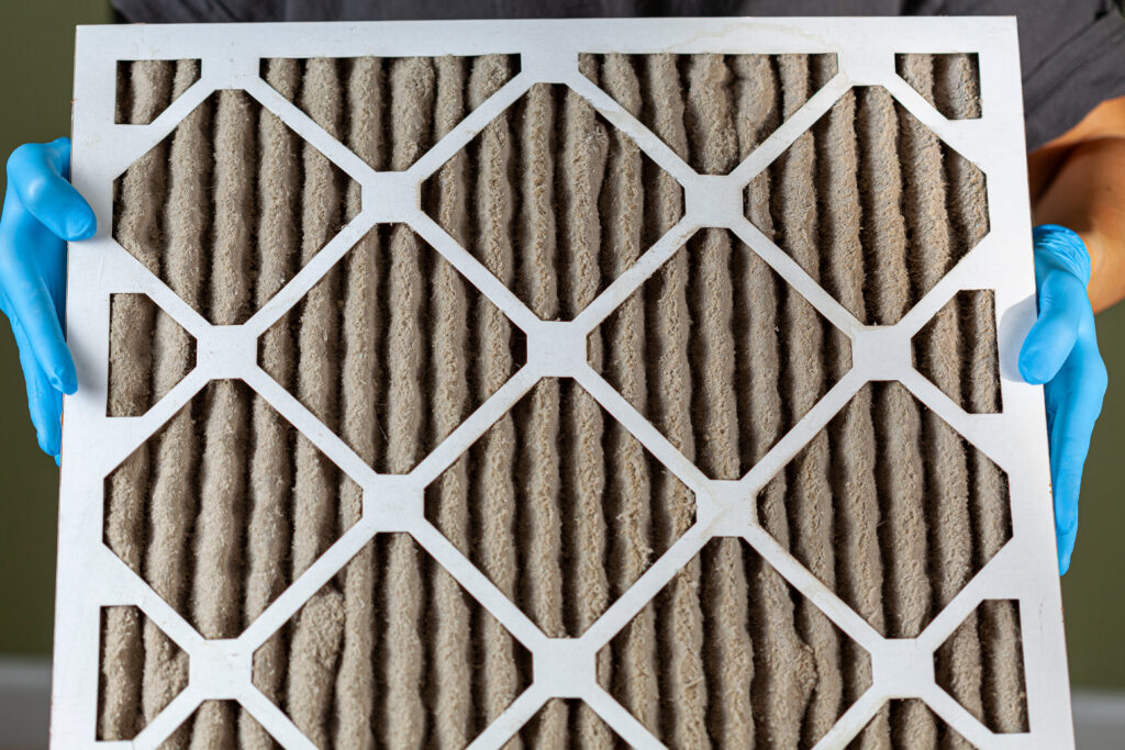 Heating and outlet air filters